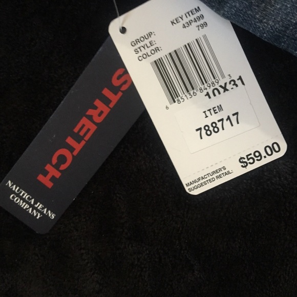 NAUTICA Atlantic Stretch Bootcut Jeans 10X31 - Picture 7 of 10